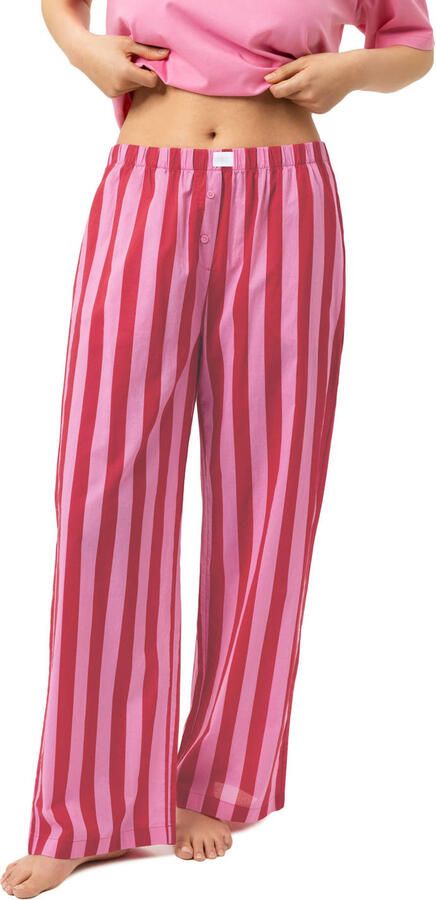 Mey pyjamabroek rood roze - Foto 3