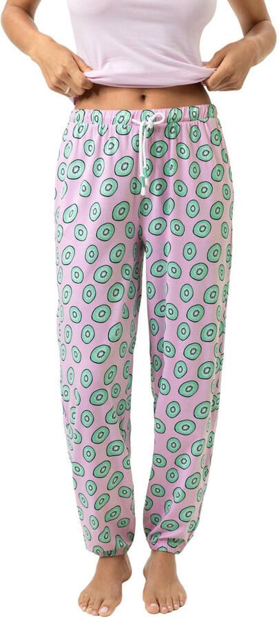 Mey pyjamabroek roze groen - Foto 3