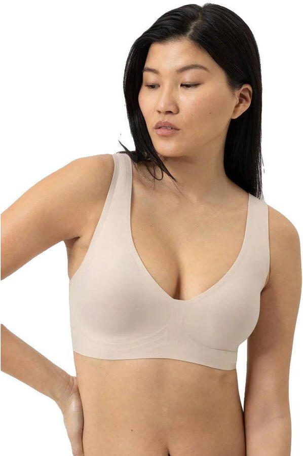 Mey Bustier INVISIBLES uitneembare pads diepe v-hals strijkvrij