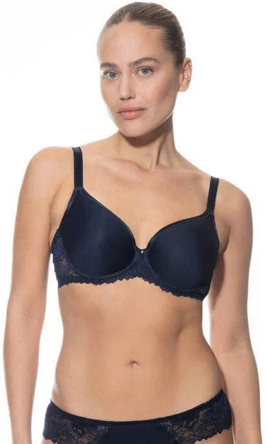 Mey Beugel-bh Luxurious Tweekleurige bovenkant verstelbare sierband full-cup