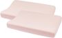 Meyco aankleedkussenhoes Basic Badstof set van 2 50x70 cm Soft Pink Roze - Thumbnail 1