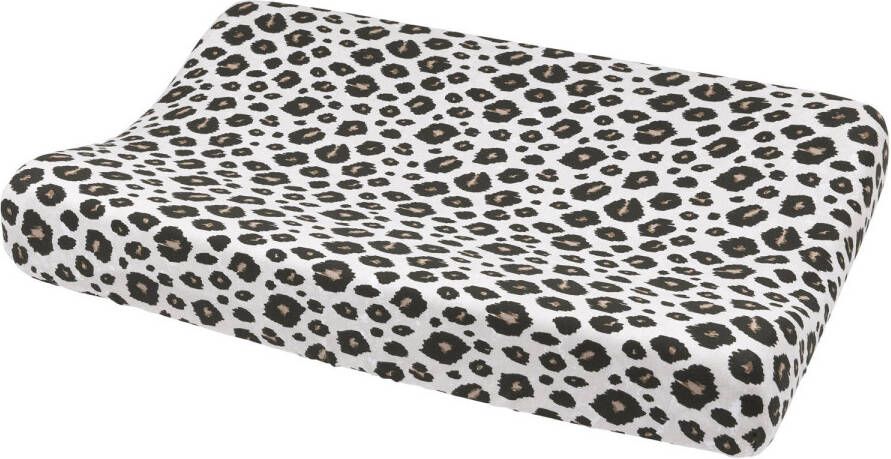 Meyco aankleedkussenhoes Leopard 50x70 cm Sand Melange