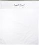Meyco baby wieglaken Sleepy eyes 75x100 cm forest green Babylaken Wit - Thumbnail 1