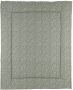 Meyco boxkleed Cheetah Uni 80x100 cm forest green Groen - Thumbnail 1