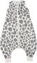 Meyco gevoerde baby slaapzak jumper Panter antraciet bruin wit Babyslaapzak Grijs 104 cm - Thumbnail 1