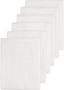 Meyco hydrofiele doek set van 6 wit Hydrofiele luiers - Thumbnail 1