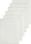 Meyco hydrofiele luier Uni 70x70 cm set van 6 Offwhite Hydrofiele luiers Wit - Thumbnail 1