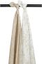 Meyco hydrofiele swaddles set van 2 120x120 cm Branches sand Hydrofiele luiers Beige - Thumbnail 1
