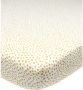 Meyco jersey hoeslaken boxmatras 75x95 Cheetah honey gold Goud - Thumbnail 1