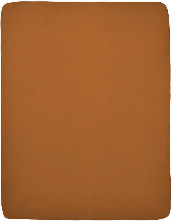 Meyco jersey hoeslaken boxmatras 75x95 cm camel