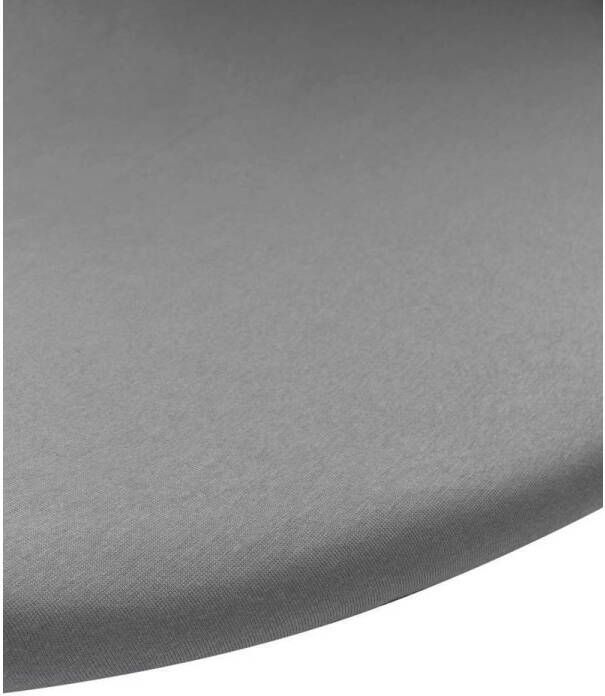 Meyco jersey hoeslaken boxmatras rond 90 95cm grijs