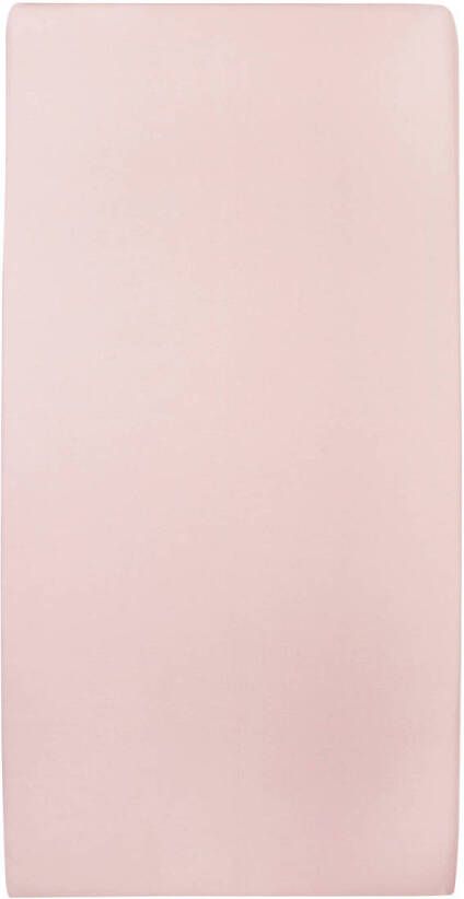 Meyco jersey hoeslaken wieg 40x80 90 cm Roze | Hoeslaken van