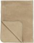 Meyco katoenen baby ledikantdeken uni 100x150 cm taupe Babydeken Bruin - Thumbnail 1