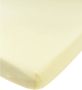 Meyco katoenen jersey junior hoeslaken 70x140 150 soft yellow Geel Effen - Thumbnail 1
