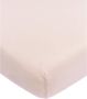 Meyco katoenen jersey juniorbed hoeslaken 70x140 150 cm Soft Pink Roze - Thumbnail 1