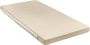 Meyco katoenen jersey matrashoes DeLuxe voor campingbed 60x120cm sand Hoeslaken Beige - Thumbnail 1