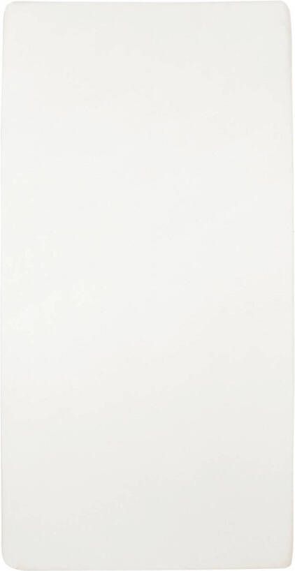 Meyco katoenen jersey peuterhoeslakenbed 70x140 150 cm Kinderhoeslaken Wit