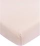 Meyco katoenen jersey wieg hoeslaken 40x80 90 cm Soft Pink Roze Effen - Thumbnail 1