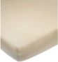 Meyco katoenen junior hoeslaken 70x140 150 cm sand Beige Effen - Thumbnail 1