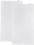 Meyco katoenen molton bedzeil 40x50 cm (set van 2) Kindermolton Wit - Thumbnail 1