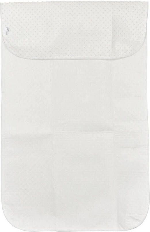 Meyco katoenen noppen matrasbeschermer 70x140 cm Kindermatrasbeschermer Wit