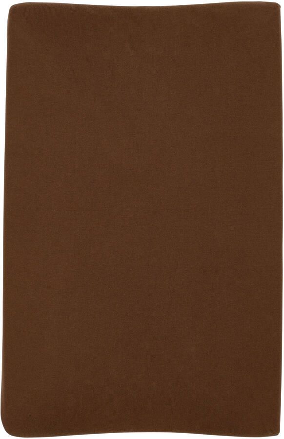 Meyco aankleedkussenhoes Knit basic chocolate Bruin - Foto 2