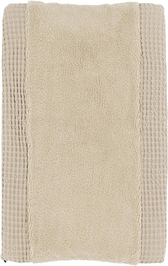 Meyco aankleedkussenhoes Wafel Teddy sand Beige Effen - Foto 3