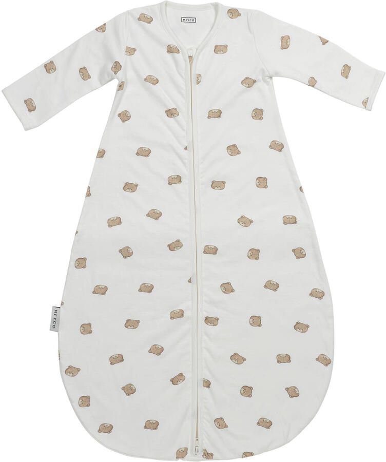 Meyco baby slaapzak Bear offwhite bruin - Foto 3