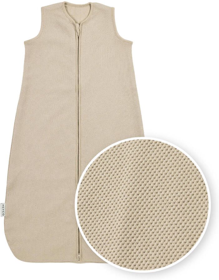 Meyco baby slaapzak Studio Collection Classic Sand