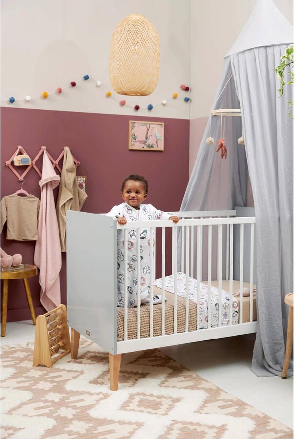 Meyco baby wieglaken Animal Uni set van 2 75x100c m wit multi Babylaken - Foto 2