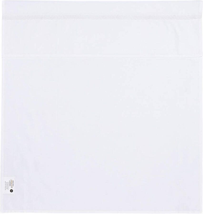 Meyco baby wieglaken Lace 75x100 White Babylaken Wit Effen - Foto 2