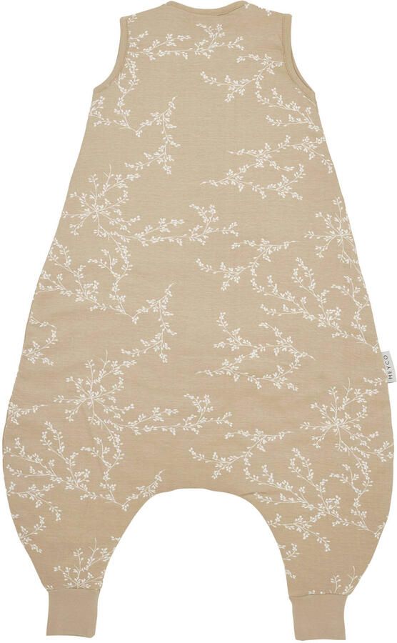 Meyco baby winter slaapoverall jumper Branches sand Babyslaapzak Beige 104