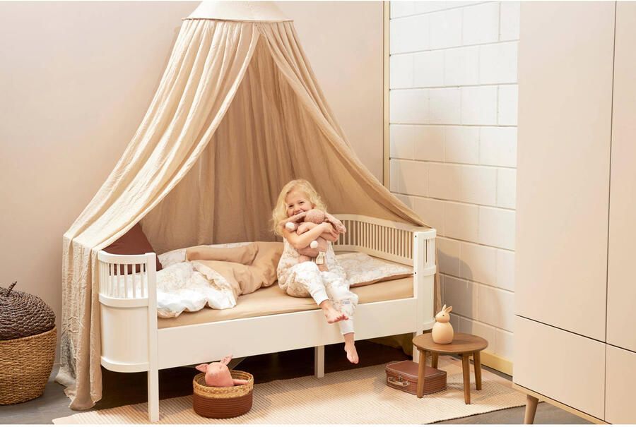 Meyco baby zomerslaapzak jumper Branches sand Babyslaapzak Beige Blad 104 - Foto 2