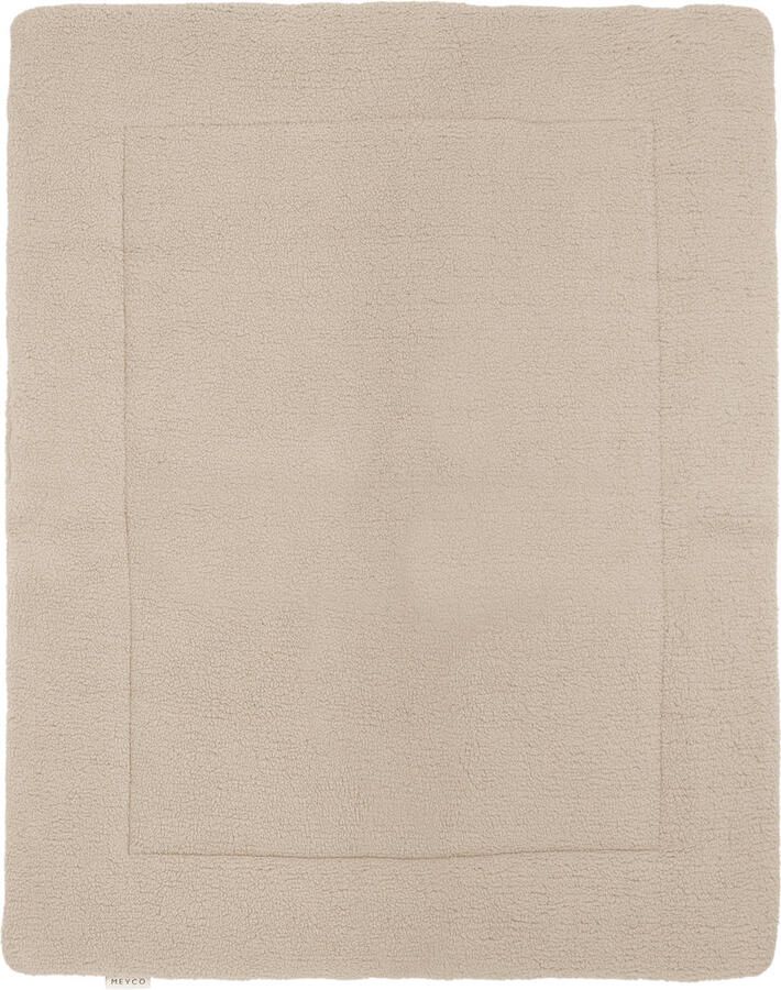 Meyco boxkleed teddy sand Beige | Boxkleed van