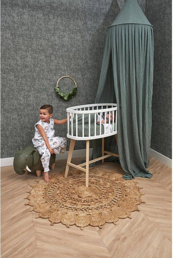 Meyco gevoerde baby slaapzak jumper Animal wit bruin zwart Babyslaapzak Multi 104 cm - Foto 2