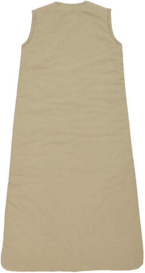 Meyco gevoerde baby slaapzak uni taupe Babyslaapzak Bruin 110 cm - Foto 2