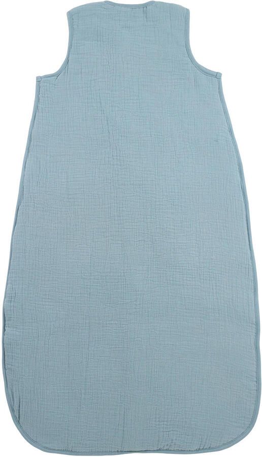 Meyco gevoerde pre-washed hydrofiele winter baby slaapzak jeans blue - Foto 2
