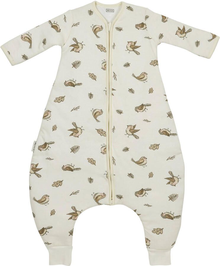 Meyco gevoerde winter slaapoverall jumper Robin