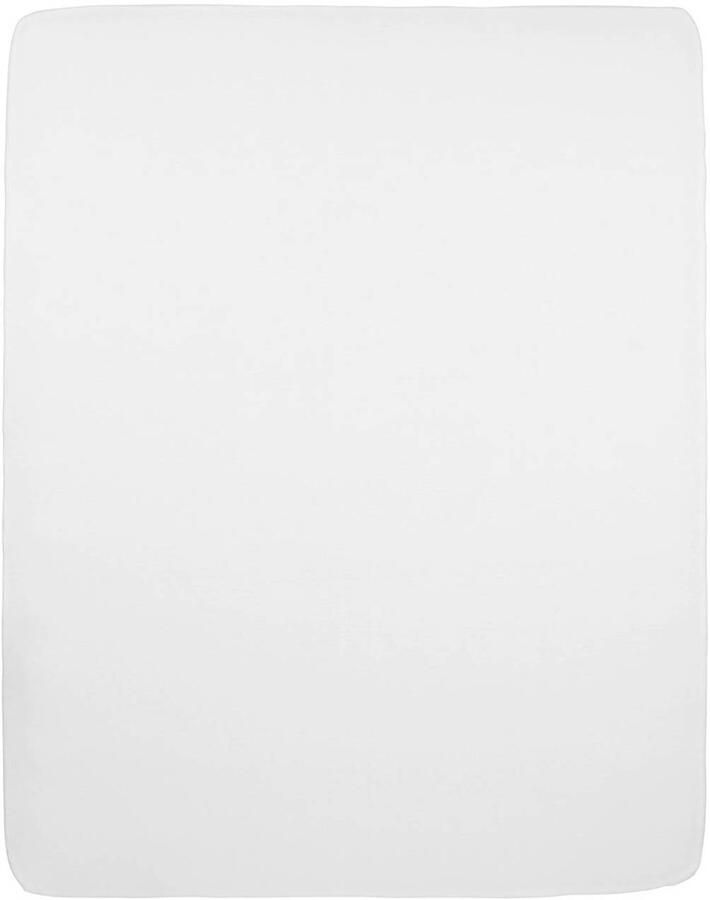 Meyco hoeslaken boxmatras 75x95 cm wit | Hoeslaken van