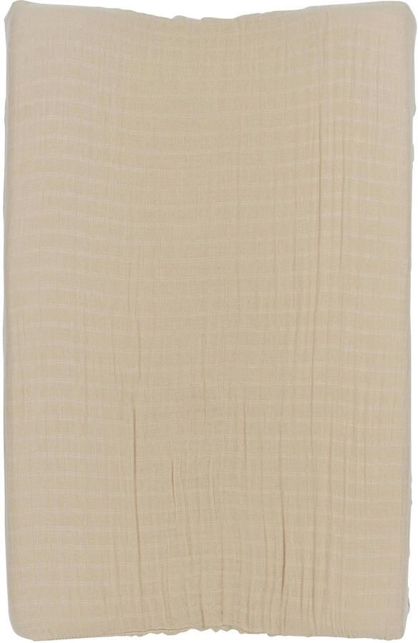 Meyco hydrofiele aankleedkussenhoes sand Beige Effen - Foto 3