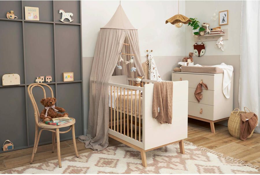 Meyco hydrofiele starterset Forest Animals set van 9 toffee Bruin Dierenprint - Foto 2