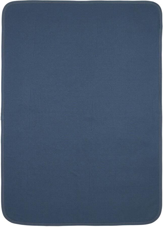 Meyco Jacquard wiegdeken Pure indigo - Foto 2
