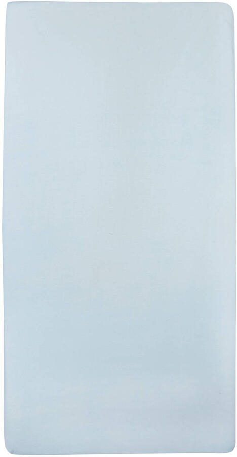 Meyco jersey baby hoeslaken ledikant 60x120 cm Blauw