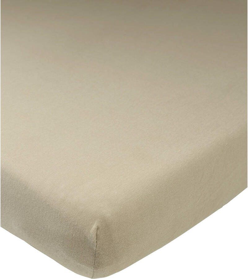 Meyco katoenen co-sleeper hoeslaken 50x90 cm taupe
