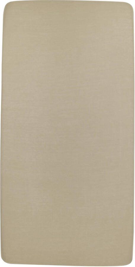 Meyco katoenen co-sleeper hoeslaken 50x90 cm taupe - Foto 3