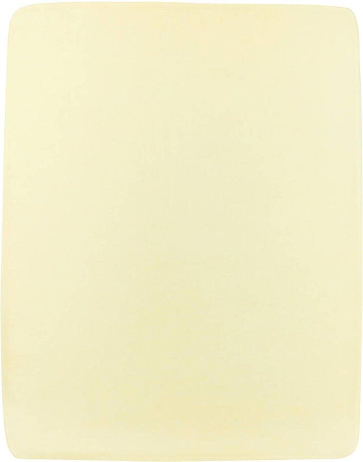 Meyco jersey hoeslaken boxmatras 75x95 soft yellow Geel - Foto 2