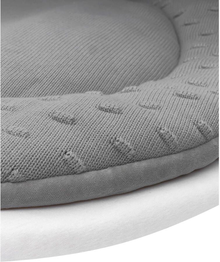 Meyco jersey hoeslaken boxmatras rond 90 95cm wit | Hoeslaken van - Foto 2