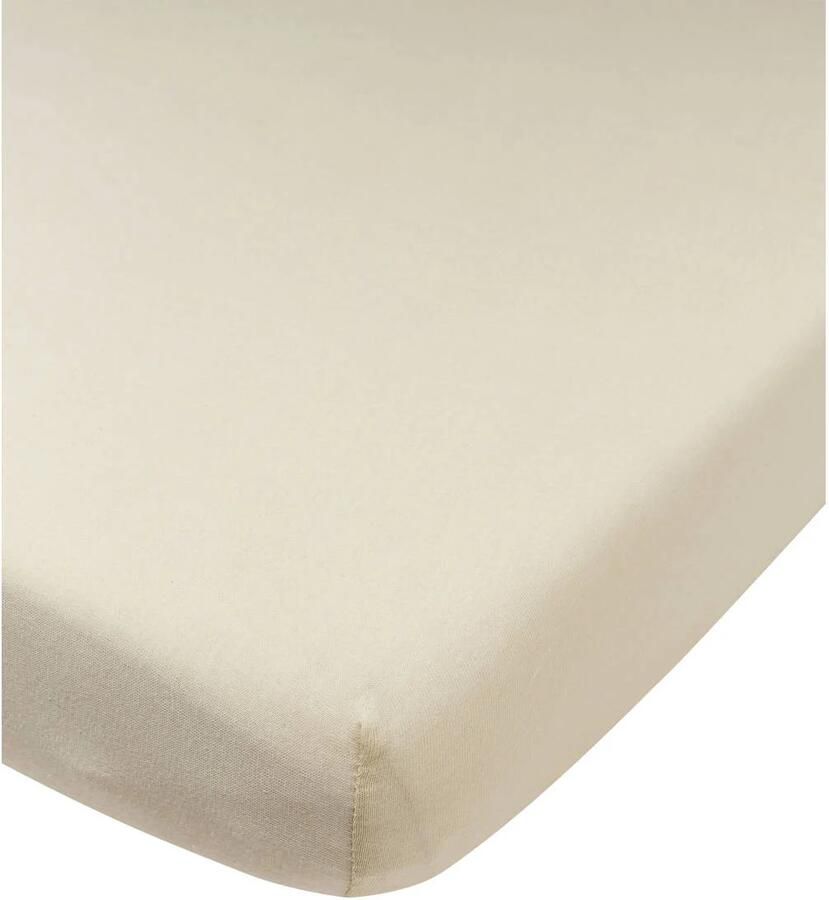 Meyco jersey hoeslaken juniorbed soft sand