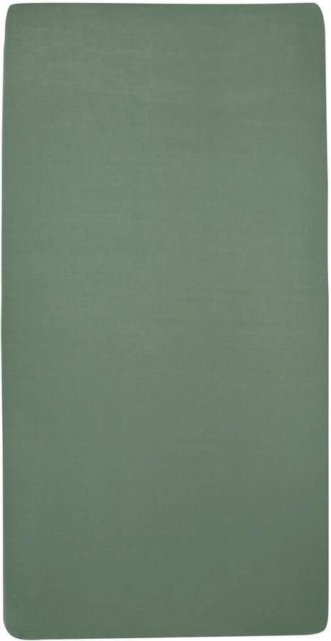 Meyco jersey ledikant hoeslaken 60x120 cm forest green - Foto 3