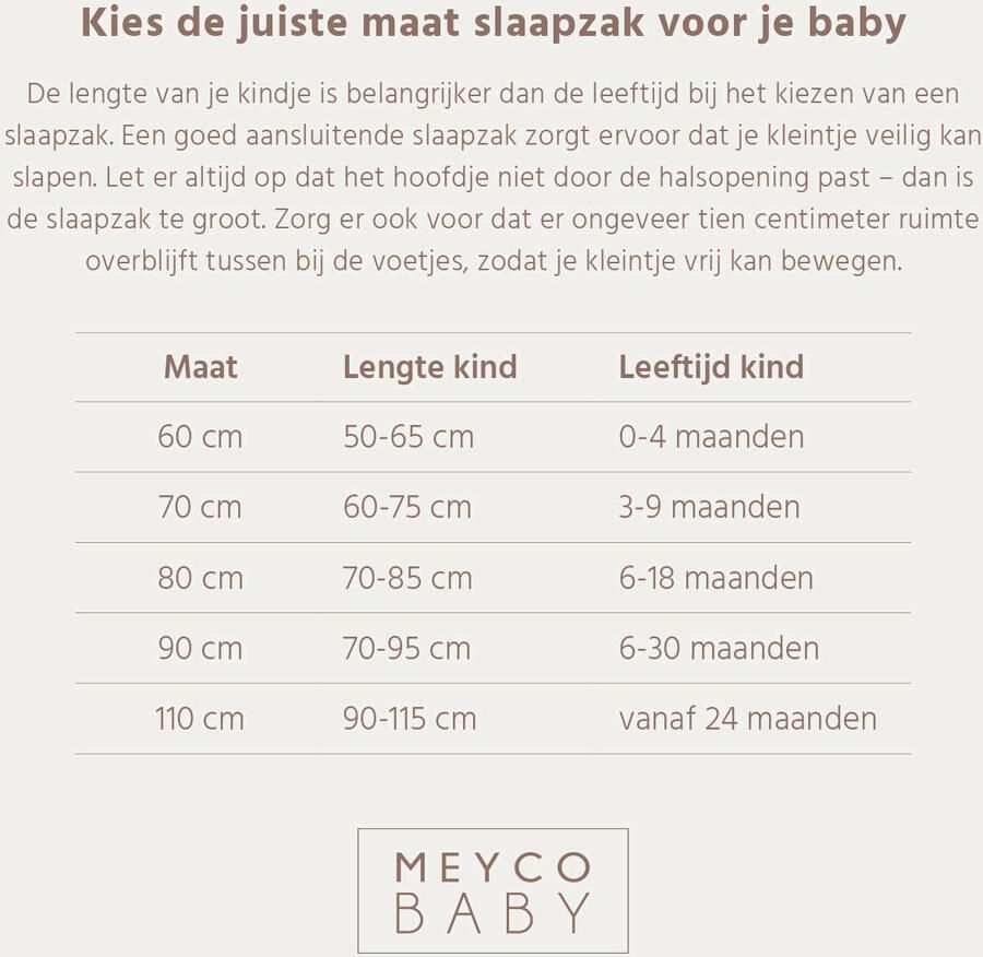 Meyco jersey slaapzak met afritsbare mouw multi - Foto 3